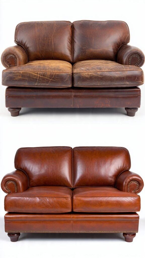Dark Green Sofa