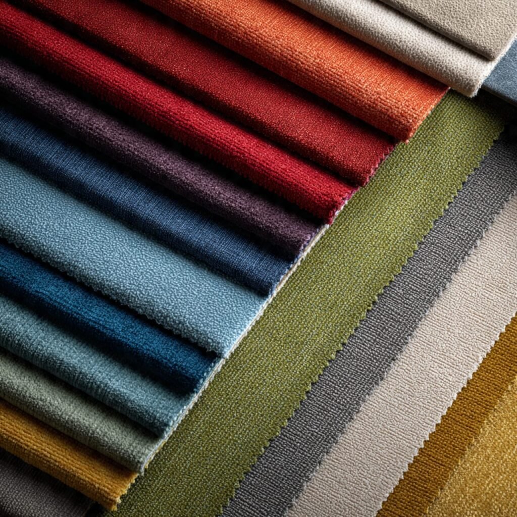 Custom upholstery fabric and design consultation in Dubai